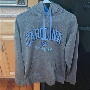 Champion Gray and Blue Carolina Hoodie